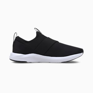 Zapatos de entrenamiento sin agujetas Prowl para mujer, Puma Black-Puma White, extralarge